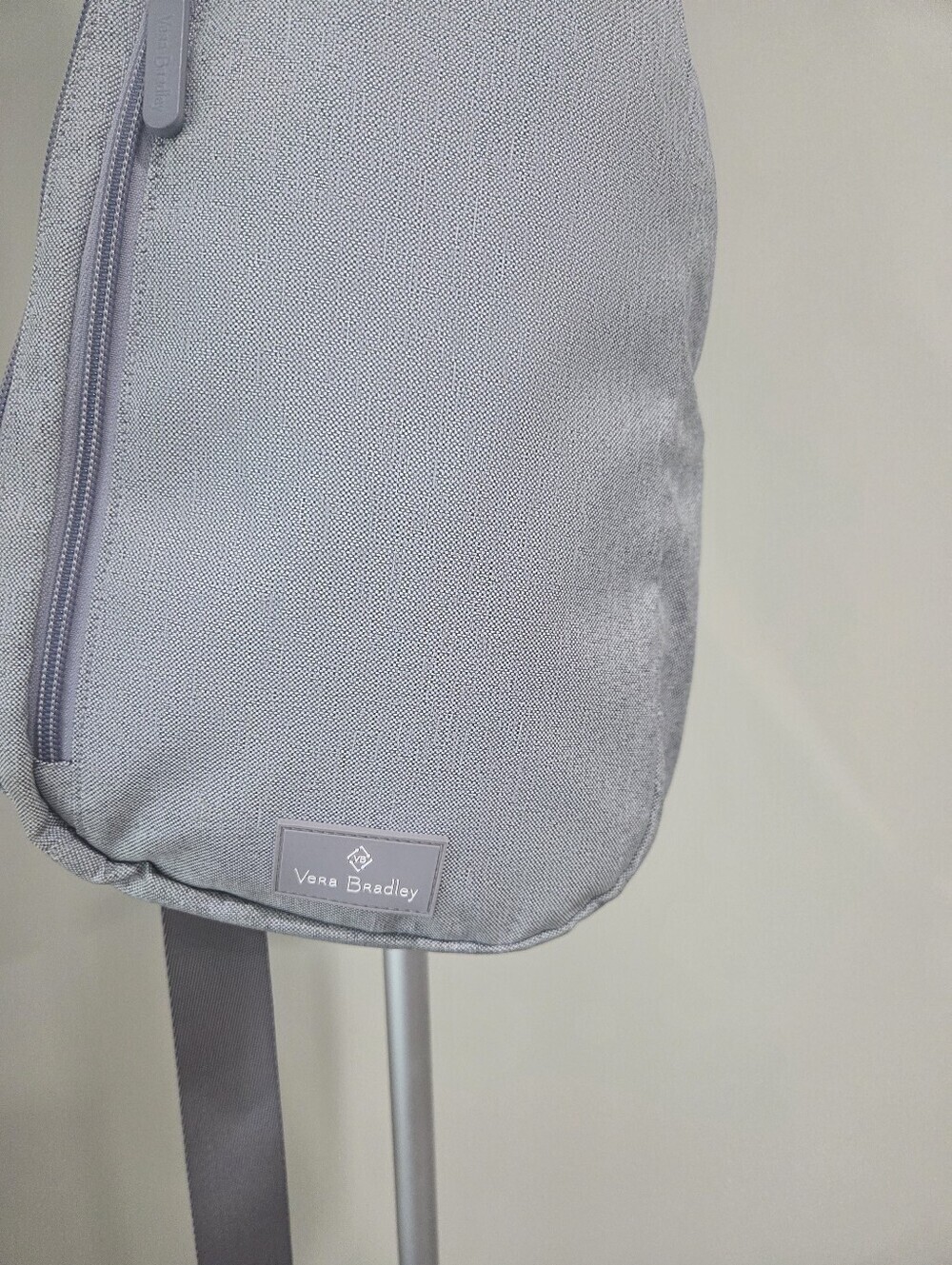 Vera Bradley Light Gray Sling Backpack - Picture 2 of 8